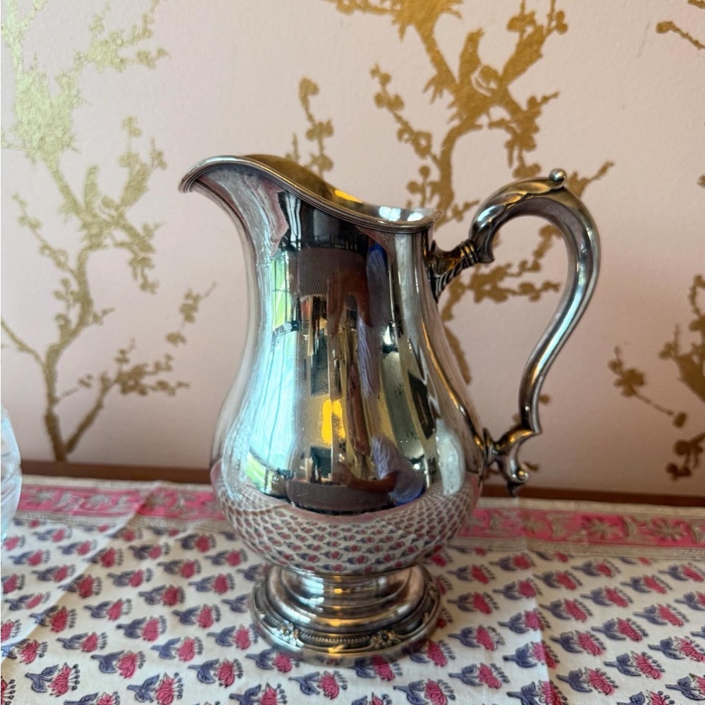 Classic Silver Serveware Pitcher